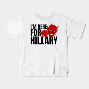 DEAL WITH THE DEVIL - HILLARY T-SHIRT Kids T-Shirt